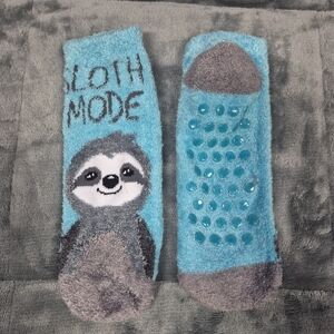 Sloth Mode Fuzzy Socks